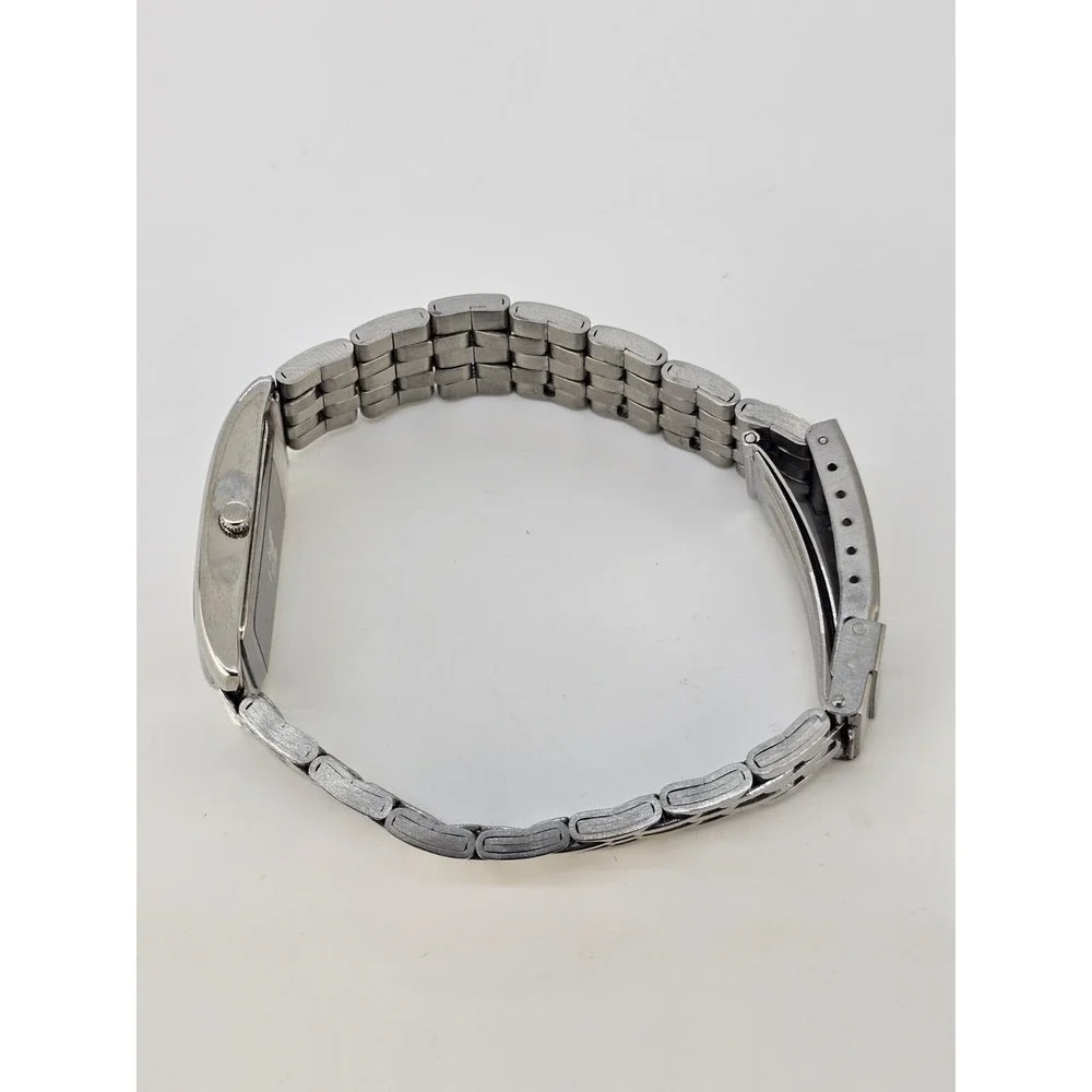 24MM Women's Watch Gray Dial Roman Rumerals Gray Bracelet Band 7.75